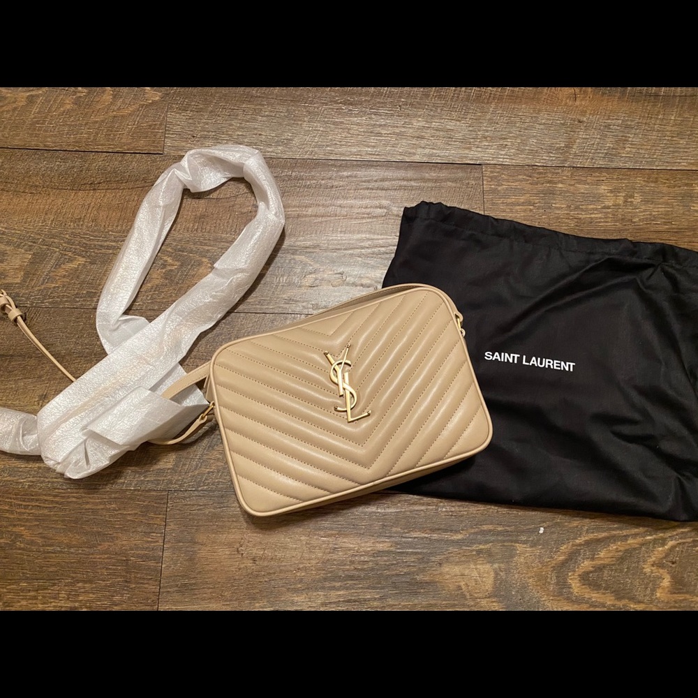 YSL Lou Matelasse Leather Camera Bag NWT